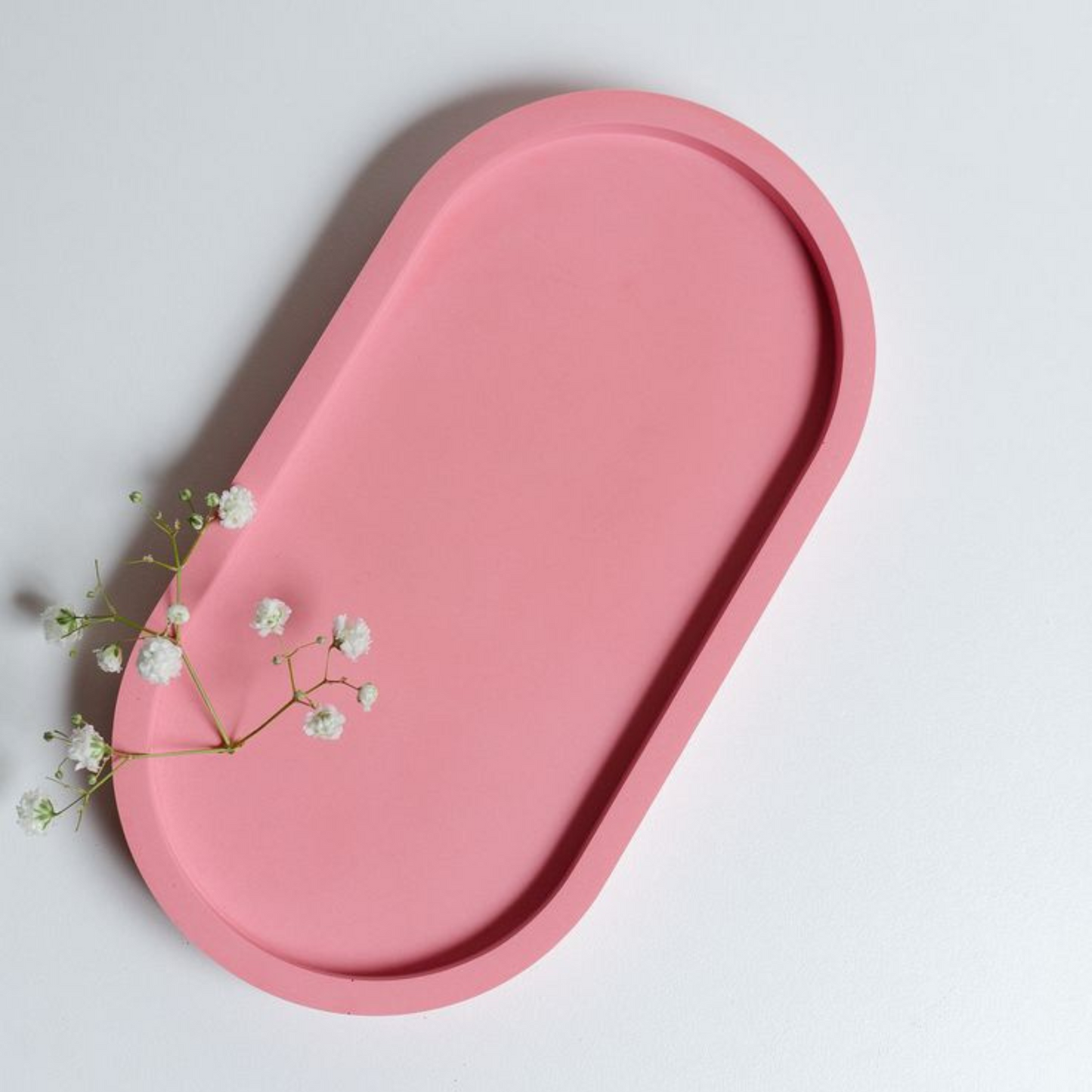 Minimalist Oval Trinket Tray.